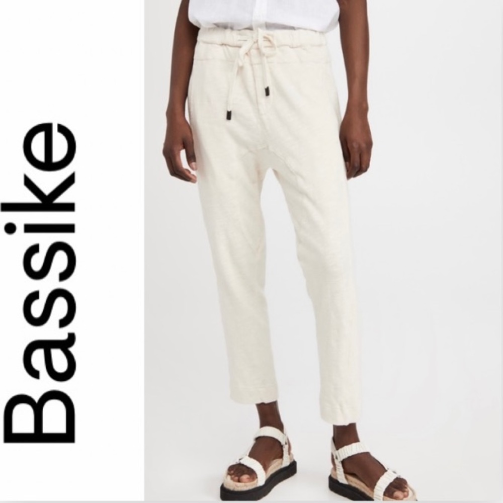Bassike Slub Rib Related Pants Large